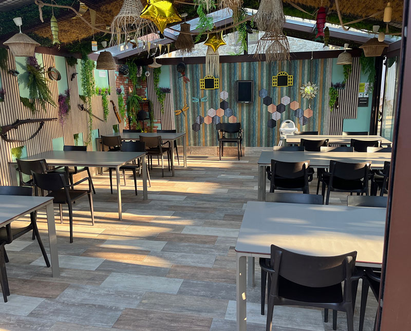 Terraza amplia para eventos y comidas al aire libre en Meis, Pontevedra
